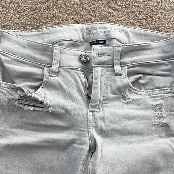 American Eagle ripped jegging crop - Picture 4 of 5